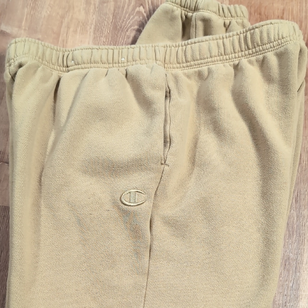 Women's Champion Tan Sweatpants - Picture 7 of 7